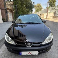 206 401 خیلی تمیز مشکی فوری