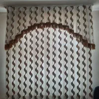 پرده کاملا سالم و درحد نو