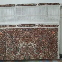 فرش دستبافت گل ابریشم