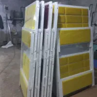 تخت خواب دوطبقه فلزی یک نفره مدل شبکه ( آرکا صنعت)|تخت و سرویس خواب|مشهد, گلشور|دیوار