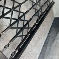 طوری پنجره محافظ درب ضد سرقت آکادیونی.