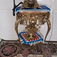 میز تلفن برنز