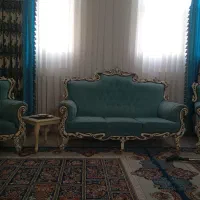 استیل مبل7نفری با میز عسلی|مبلمان خانگی و میز عسلی|کهریزک, |دیوار