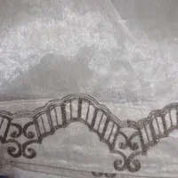پرده پذیرایی۳عدد والان و ۲کناره ساتن و ۳عدد تور|پرده، رانر، رومیزی|تهران, مدائن|دیوار