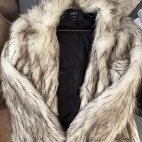 faux fur cot ZARA ژاکت طرح گرگی|لباس|تهران, ایرانشهر|دیوار