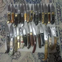 چاقوها ی کلکسیونی دست ساز وشاخ|کلکسیون اشیاء عتیقه|کرمانشاه, |دیوار