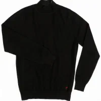 بافت ساده مشکی فری سایز مردانه