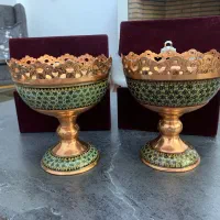 جام مسی میناکاری