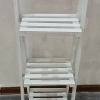 شلف سه طبقه سفید