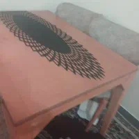 میز صندلی چهار نفره در حد نو