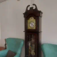 ساعت ایستاده چوب جنس اصلی