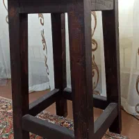 صندلی چهار پایه چوبی محکم ارتفاع ۶۰|صندلی و نیمکت|تبریز, |دیوار