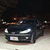 ۲۰۶ مشکی مدل ۸۳|خودرو سواری و وانت|مشهد, چهاربرج|دیوار