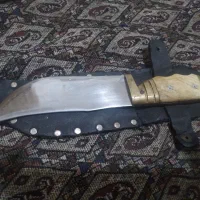 چاقو ضد زنگ و دست شاخ تمیز