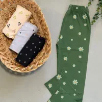 شلوار راحتی دخترانه طرح دار