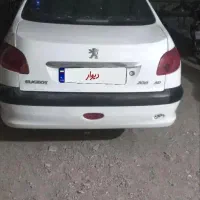 ۲۰۶ اس دی مدل ۸۸ تیپ دو ماشین فوقالعاده  تمیز
