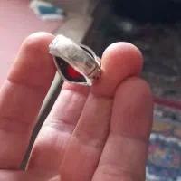 انگشترنقره۹۲۵ با نگین عقیق خیلی قدیمی|جواهرات|بندر گناوه, |دیوار