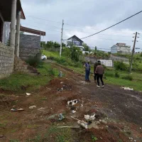 زمین مسکونی ۱۲۴ متر با بحر ۱۰ متر کیش،پشت|فروش زمین و ملک کلنگی|اطاقور, |دیوار