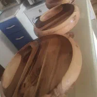 سرویس چهار تیکه پذیرایی چوب گردو