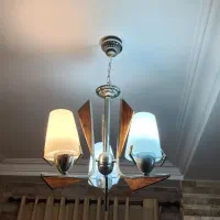 لوستر|لوستر و چراغ آویز|رشت, نیکمرام|دیوار