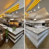 نصب تخصصی برچسب‌ کابینت روکش پی وی سی