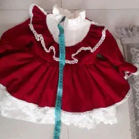 لباس یلدایی قرمز|کفش و لباس بچه|کاشان, شهرک انقلاب|دیوار