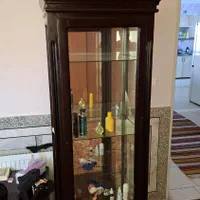 فروش ویترین تمام چوب 3 طبقه