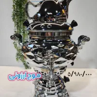 سماور گازی استیل برقی چای ساز مارک اسلامی اقساطی|سماور، چای‌ساز، قهوه‌ساز|قم, زاد|دیوار