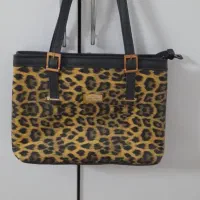 کیف پلنگی چرم