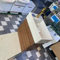 *حراج*روشویی کابینتی چینی آرمیتاژ سایز ۴۵*۲۵ آرسس|لوازم سرویس بهداشتی|تبریز, |دیوار