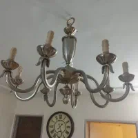 دو عدد لوستر برنز  8 شاخه و6شاخه فوق سنگین