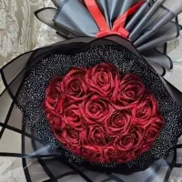 گل رز روبانی با رنگ ها و طرح های متفاوت|گل مصنوعی|تبریز, |دیوار