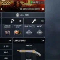 اکانت کالافak47 یخی وhs اسکلتی و... معاوضه دارم