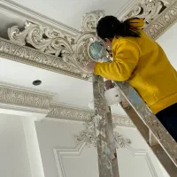 پتینه، نقاشی هنری و گچبری پیش ساخته