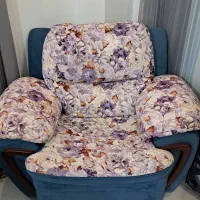 مبل هفت نفره رنگ شاد کاملا راحتی تر تمیز|مبلمان خانگی و میز عسلی|چابهار, |دیوار