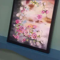 تابلو نقاشی برجسته