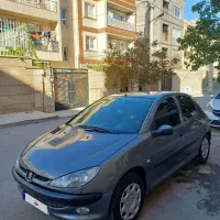 ماشین 206مدل83 دور رنگ شاسی ها پلمپ