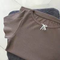 تیشرت یقه قایقی پنبه کبریتی|لباس|قم, بلوار امین و ساحلی|دیوار