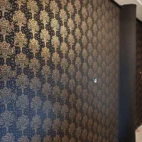 نقاشی ساختمان طرح کاغذ دیواری (کار ترکیه)|خدمات پیشه و مهارت|ارومیه, |دیوار