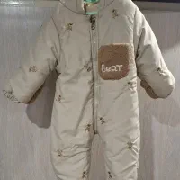 کاپشن نوزاد ترکیه ای با پاپوش و دستکش/ نو نو