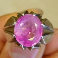 یاقوت برمه 7.24 قیراط معدنی شناسنامه دار فدیوم جدی