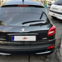 207 پاناروما دنده مشکی|خودرو سواری و وانت|تهران, خانی آباد نو شمالی|دیوار