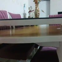 میز نهارخوری 6 نفره صدفی|میز و صندلی غذاخوری|قرچک, میرزائی جنوبی|دیوار