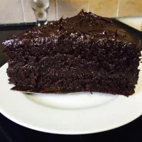 کیک شکلاتی خیس خانگی