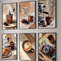 تابلو بوم coffee