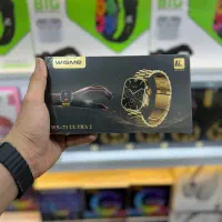 ساعت هوشمند اولترا مدل WS-71 طلایی دارای 3بند