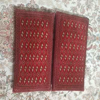 پشتی دستباف طرح ترکمن