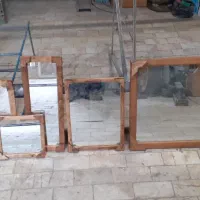 آینه با قاب چوبی اعلا