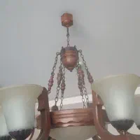 لوستر چوبی|لوستر و چراغ آویز|تهران, فلاح|دیوار