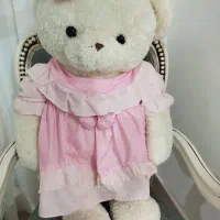 عروسک خرس سفید بزرگ|اسباب‌بازی بچه|بندرعباس, |دیوار